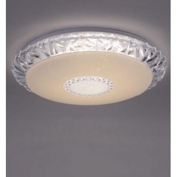 Leuchten Direkt 14376-00 - LED RGBW Stmívatelné stropní svítidlo LUCCA LED/18,8W/230V 2700-5000K + dálkové ovládání