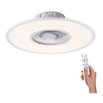 Leuchten Direkt 14642-16 - LED Stmívatelné stropní svítidlo s ventilátorem FLAT-AIR LED/32W/230V 2700-5000K + dálkové ovládání