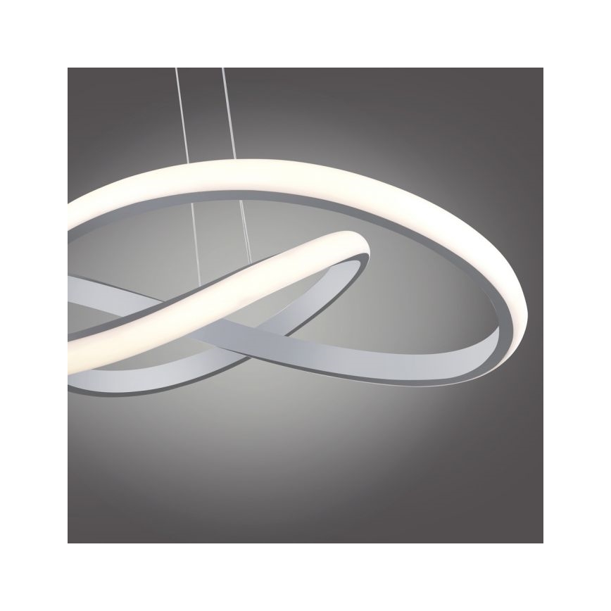 Leuchten Direkt 15402-95 - LED Stmívatelný lustr na lanku MARIA LED/25W/230V matný chrom