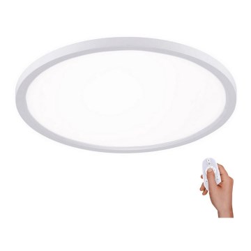 Leuchten Direkt 15571-16 - LED Stmívatelné stropní svítidlo FLAT LED/23,5W/230V 2700-5000K + dálkové ovládání