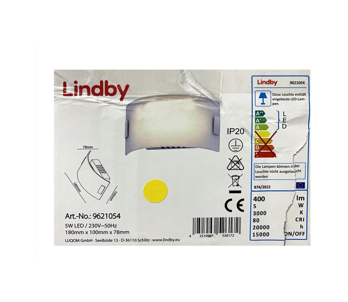 Lindby Lindby - LED Nástěnné svítidlo GISELA LED/5W/230V 