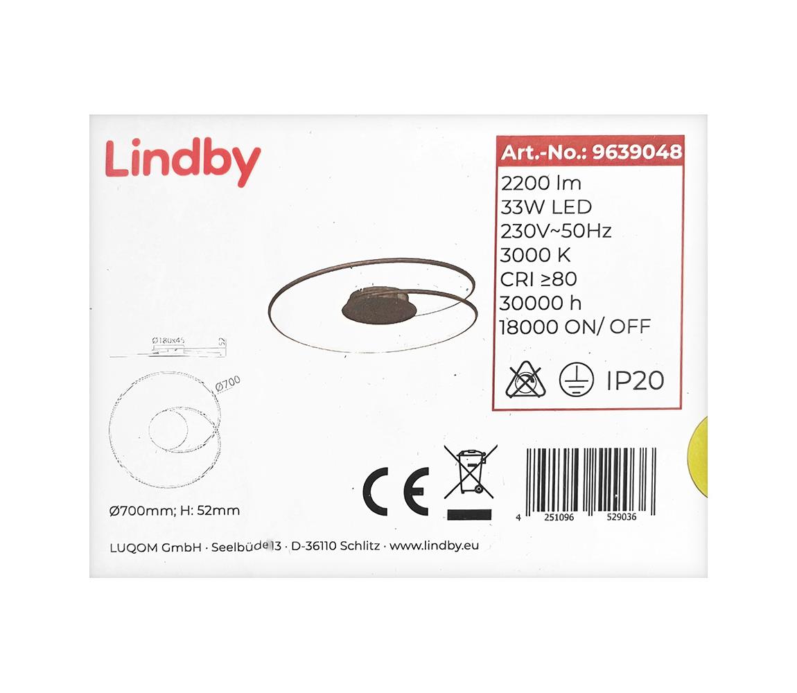 Lindby Lindby - LED Stropní svítidlo JOLINE LED/33W/230V 