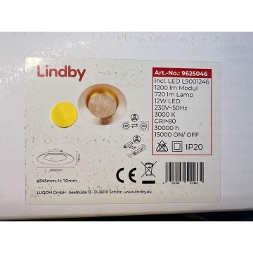 Lindby - LED Stropní svítidlo KETI LED/12W/230V