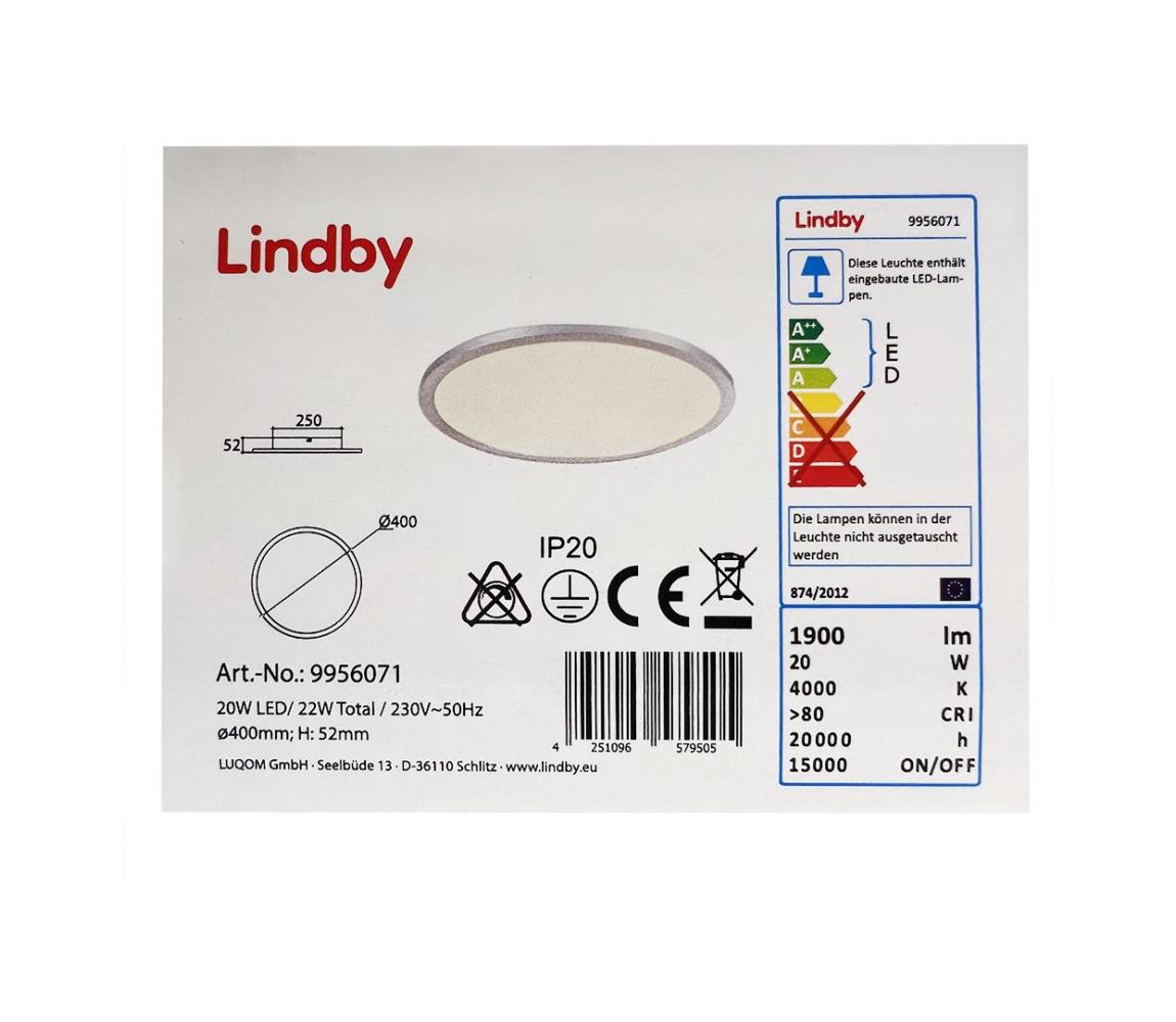 Lindby Lindby - LED Stropní svítidlo LEONTA LED/20W/230V 