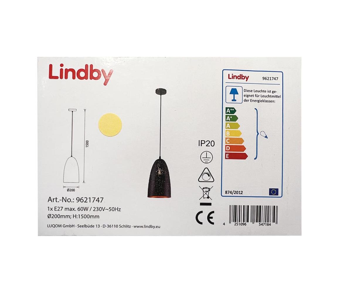 Lindby Lindby - Lustr na lanku TOLA 1xE27/60W/230V LW0804