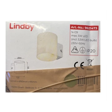 Lindby - Nástěnné svítidlo GERRIT 1xG9/5W/230V