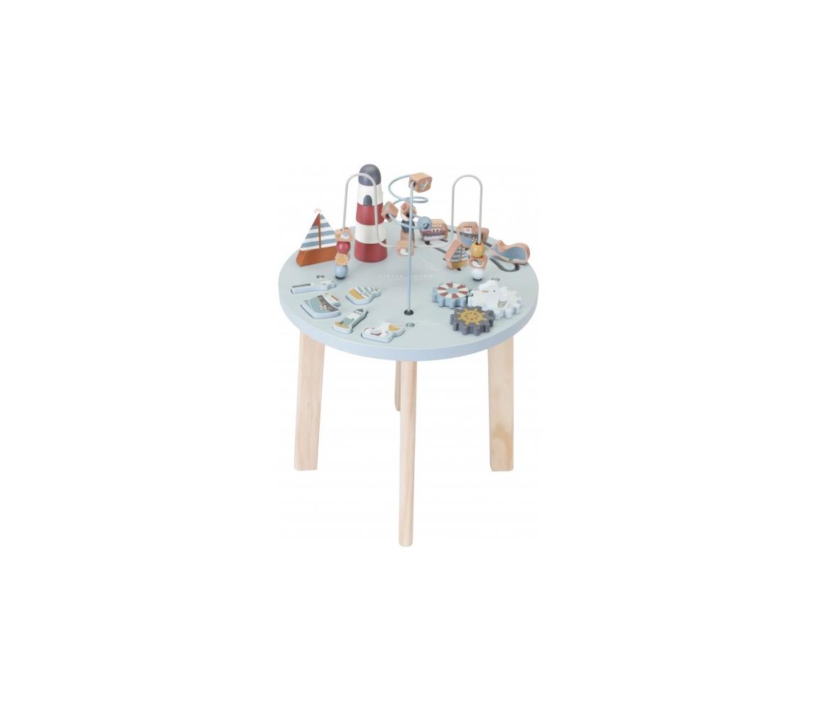 Little Dutch Little Dutch - Dětský stolek s aktivitami námořnický záliv FBB0114