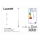 Lucande - Lustr na lanku NORDWIN 1xGU10/35W/230V