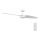 Lucci air 21615349 - Stropní ventilátor CONDOR bílá + dálkové ovládání