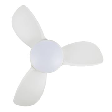 Lucci air 513071 - LED Stmívatelný stropní ventilátor SYROS LED/18W/230V 3000/4000/6000K bílá + dálkové ovládání