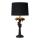 Lucide 10505/81/30 - Stolní lampa COCONUT 1xE27/40W/230V černá