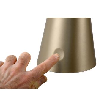 Lucide 18655/04/02 - LED Stmívatelná stolní lampa GOOSY-LED 1xLED/4W/230V zlatá
