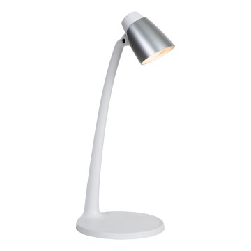 Lucide 18660/05/31 - LED Stolní lampa LUDO LED/4,5W/230V bílá