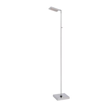 Lucide 19730/10/11 - LED Stmívatelná stojací lampa AARON LED/12W/230V chrom