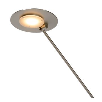 Lucide 19766/09/12 - LED Stmívatelná stojací lampa ANSELMO LED/9W/230V chrom