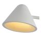 Lucide 20715/05/31 - LED Stojací lampa DEVON 1xLED/3W/230V bílá