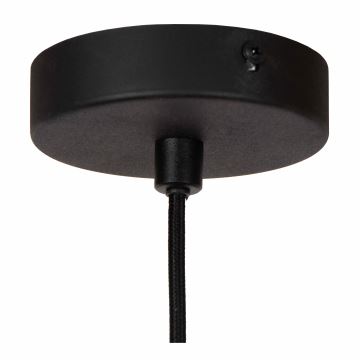 Lucide 30461/09/30 - LED Stmívatelný lustr na lanku VULCAN LED/9W/230V černá