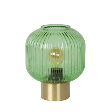 Lucide 45586/20/33 - Stolní lampa MALOTO 1xE27/40W/230V zelená/zlatá