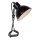 Lucide 45987/01/30 - Lampa s klipem MOYS 1xE27/40W/230V černá