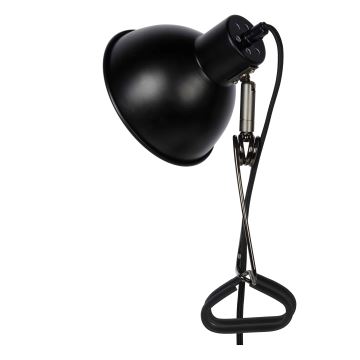 Lucide 45987/01/30 - Lampa s klipem MOYS 1xE27/40W/230V černá