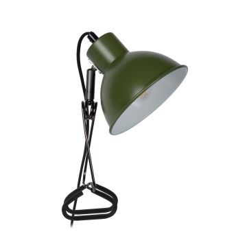 Lucide 45987/01/33 - Lampa s klipem MOYS 1xE27/40W/230V zelená