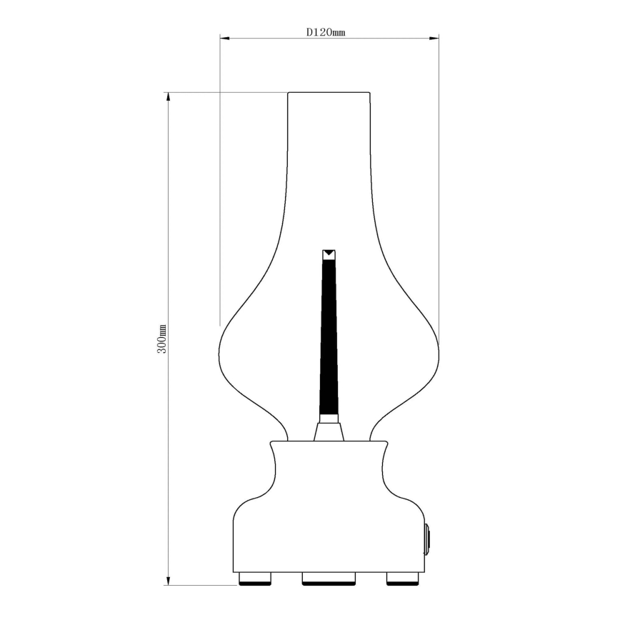 Lucide 74516/02/31 - LED Stmívatelná dotyková stolní lampa JASON LED/2W/230V bílá