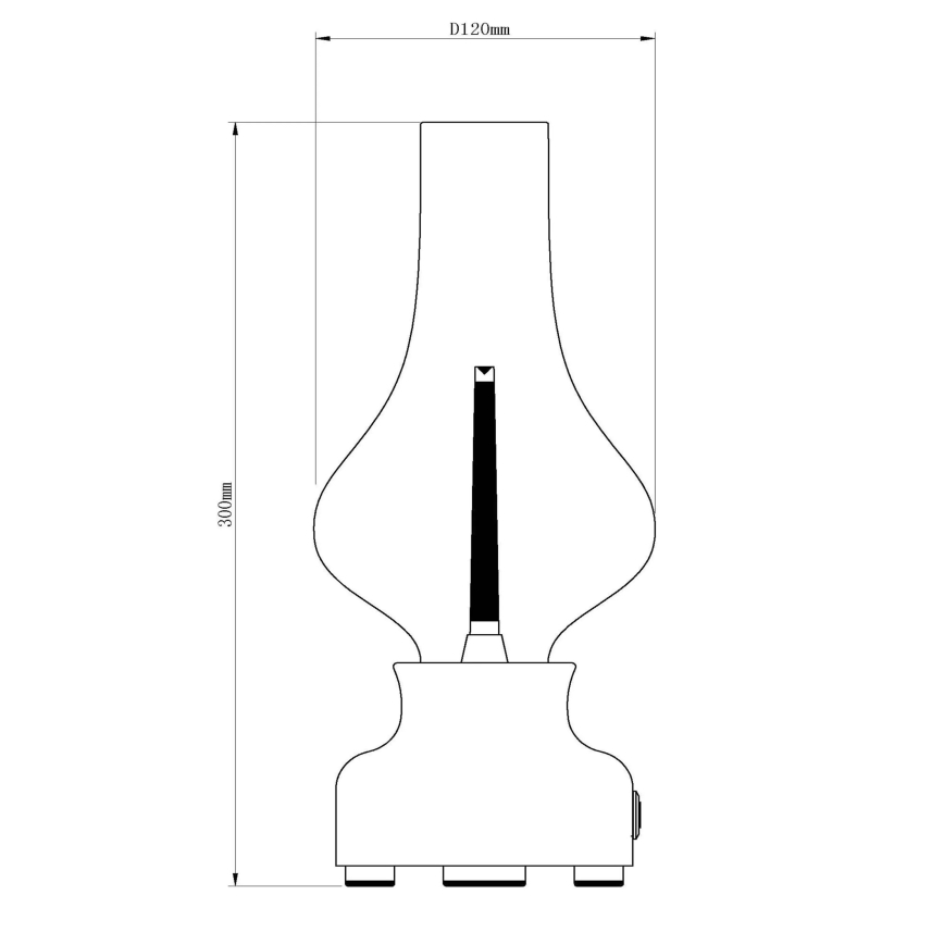 Lucide 74516/02/37 - LED Stmívatelná dotyková stolní lampa JASON LED/2W/230V zelená