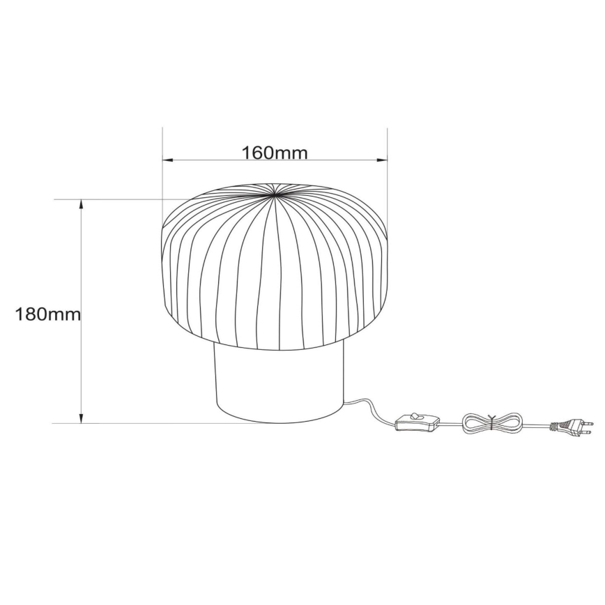 Lucide 78595/01/02 - Stolní lampa JANY 1xE14/25W/230V zlatá