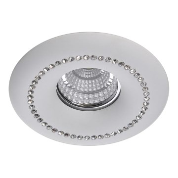 LUXERA 71090 - Podhledové svítidlo CRYSTALS 1xGU10/50W/230V křišťál