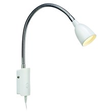 Markslöjd 105939 - LED Flexibilní lampička TULIP LED/2,5W/230V bílá