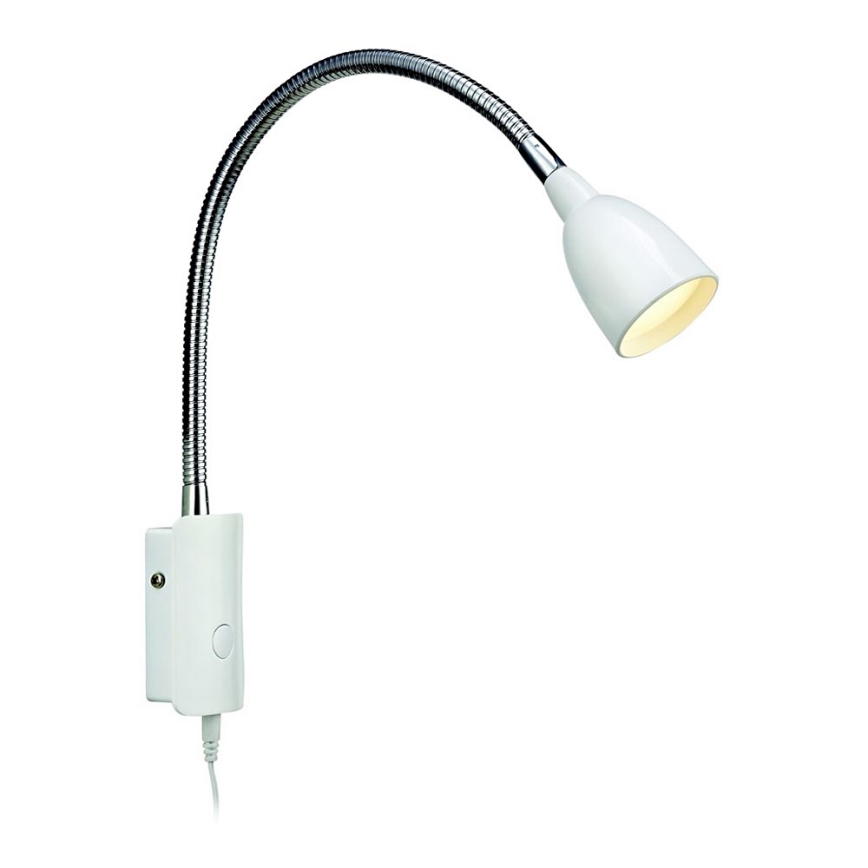 Markslöjd 105939 - LED Flexibilní lampička TULIP LED/2,5W/230V bílá