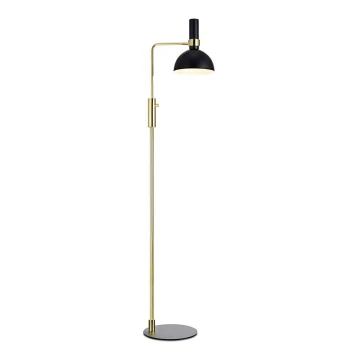 Markslöjd 106972 - Stmívatelná stojací lampa LARRY 1xE27/60W/230V černá/zlatá