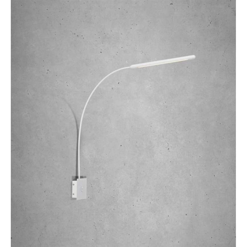 Markslöjd 107313 - LED Nástěnná lampa ANTENNA LED/6W/230V bílá