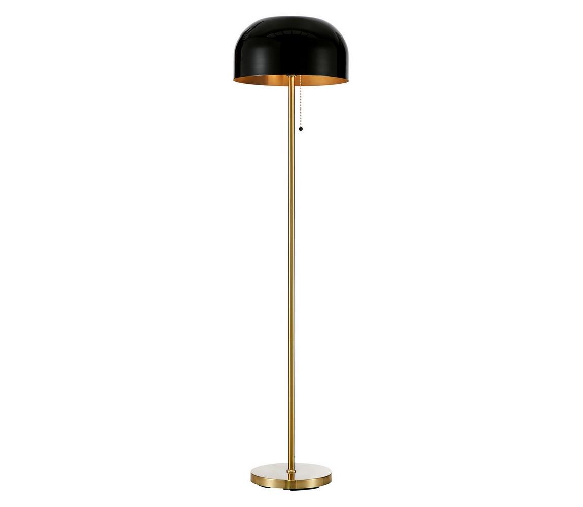 Markslöjd Markslöjd 108293 - Stojací lampa BLANCA 2xE27/40W/230V černá/zlatá ML1141