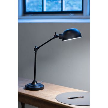 Markslöjd 108584 - Stolní lampa PORTLAND 1xE27/40W/230V černá