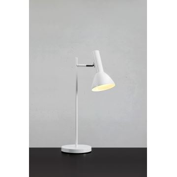 Markslöjd 108688 - Stolní lampa METRO 1xE27/40W/230V bílá