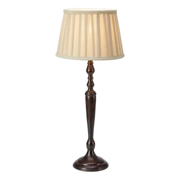 Markslöjd 108777 - Stojací lampa CHOCOLAT 1xE27/40W/230V hnědá/béžová