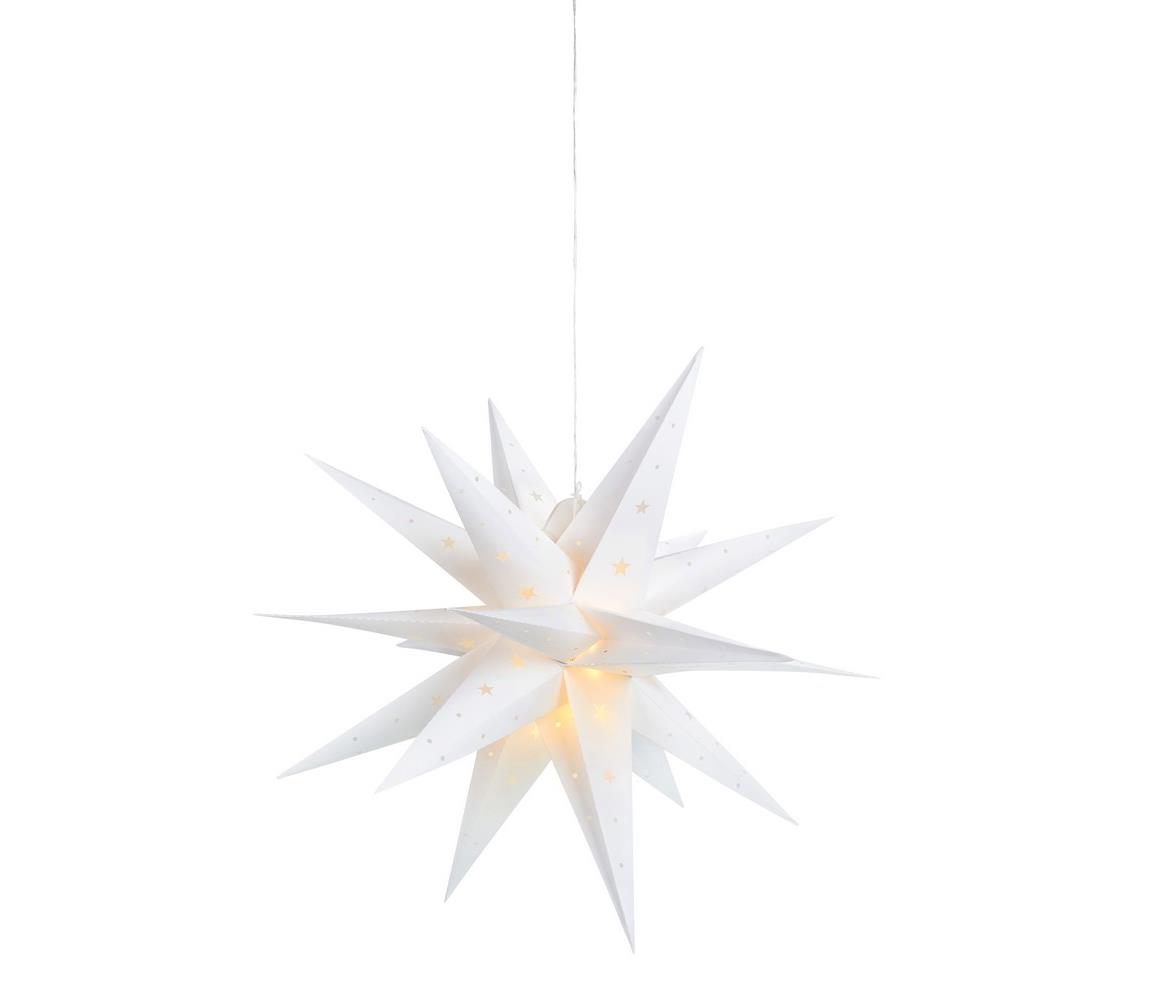 Markslöjd Markslöjd 704560 - LED Vánoční dekorace VECTRA 12xLED/0,436W/230/4,5V bílá 60 cm ML0813