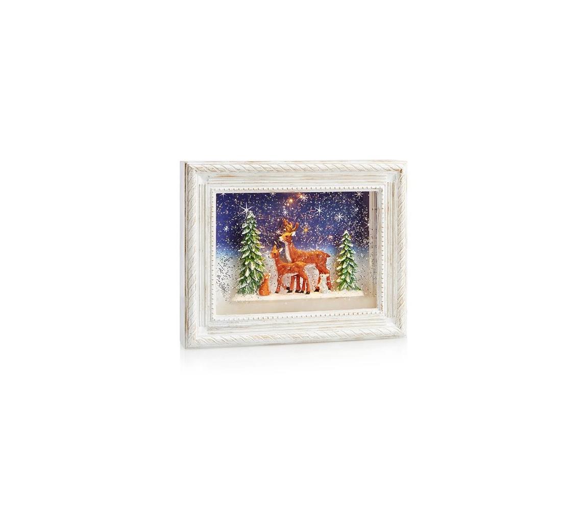 Markslöjd 705554 - LED Vánoční dekorace REINHARD LED/0,5W/4xAA teplá bílá ML1308