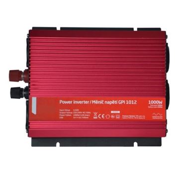 Měnič napětí 1000W/12/230V + USB