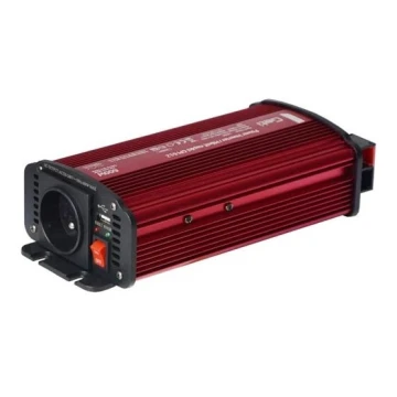 Měnič napětí 600W/12/230V + USB