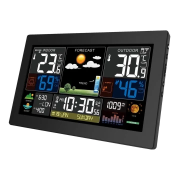 Meteostanice s barevným LCD displejem 2xAA/5V