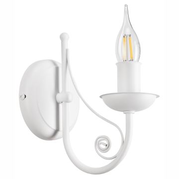 Nástěnná lampa DONATO 1xE14/40W/230V bílá