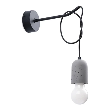 Nástěnná lampa NESO 1xE27/15W/230V beton