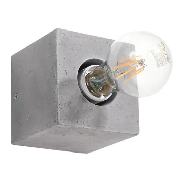 Nástěnné svítidlo ABEL 1xE27/60W/230V beton