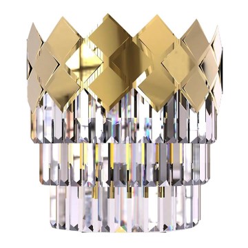 Nástěnné svítidlo CARISMA 2xE14/40W/230V zlatá