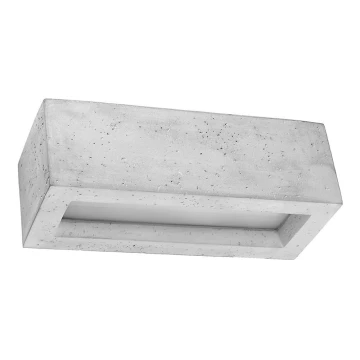 Nástěnné svítidlo VEGA 1xE27/60W/230V 30 cm beton