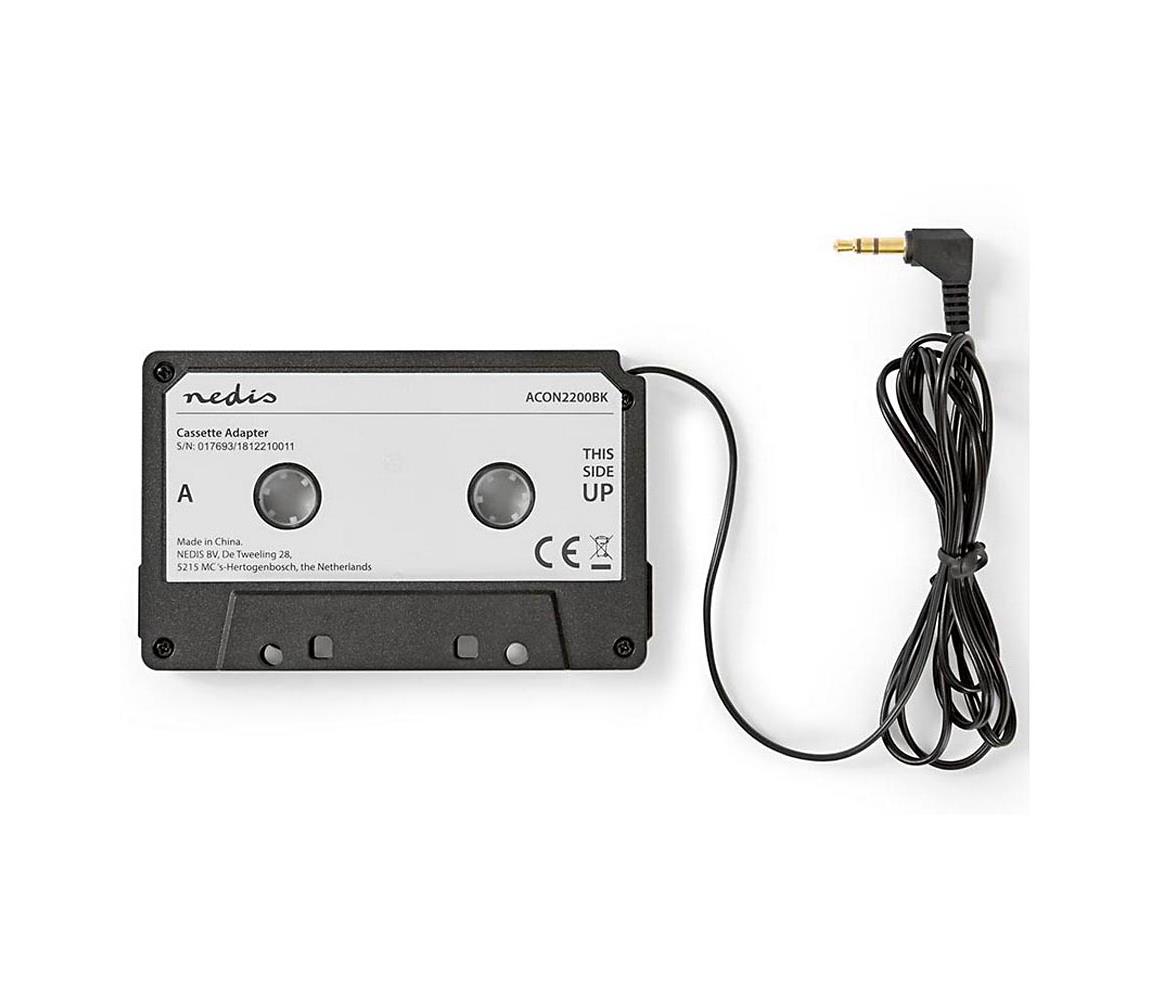 Nedis Nedis ACON2200BK − Kazetový adaptér MP3/3,5 mm zástrčka NE0026
