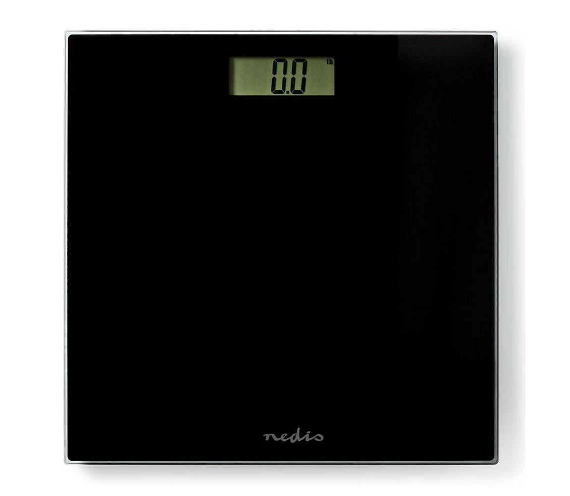 Nedis Nedis PESC500BK - Digitální osobní váha 1xCR2032 černá NE0380