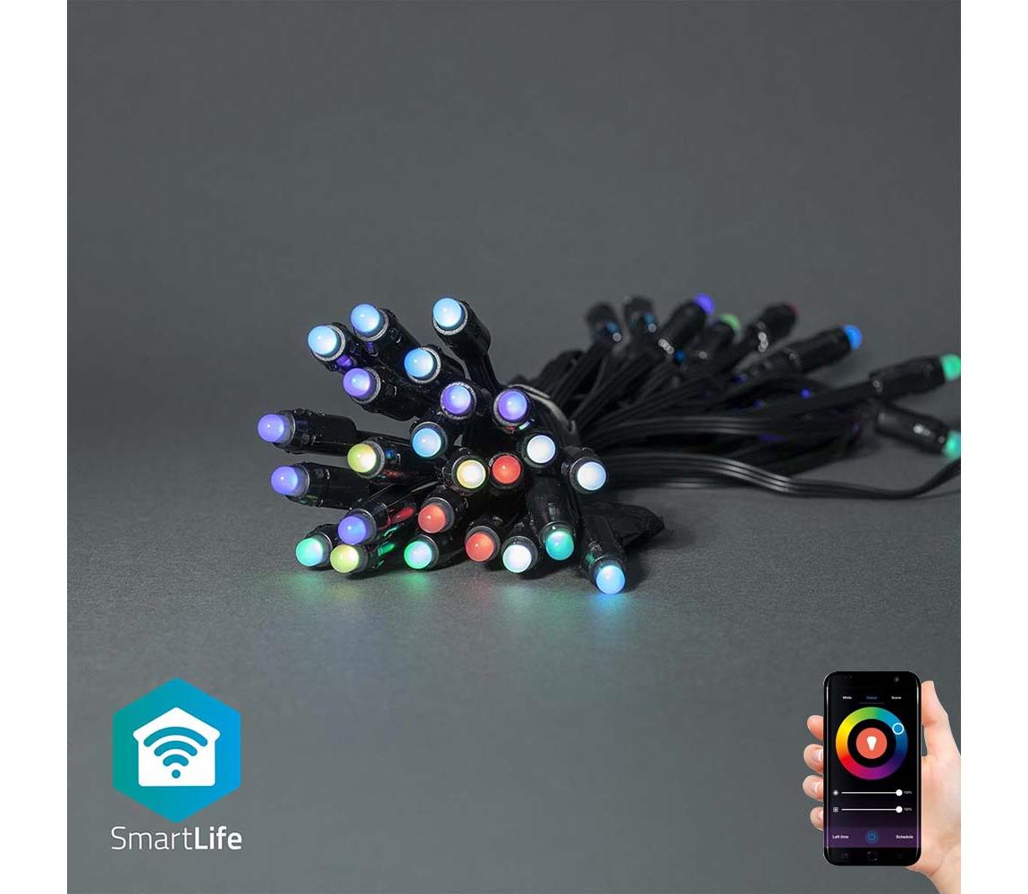 SmartLife Dekorativní LED NEDIS WIFILP01C48